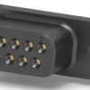 D-Sub socket, 9 pole, standard, straight, solder pin, 5207841-3