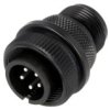 Złącze okrągłe rozmiar 14S 97 stop aluminium 97-3106A-14S-5P