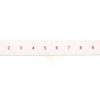 Oznacznik Do Złączek Szynowych 8Mm /1-10/ Biały Zb 8, 1-10 1052015:0001 /10Szt./