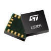 LIS3DHTR 3-axis MEMS accelerometer, ultra-low-power, ±2g/4g/8g/16g full scale, high-speed I2C/SPI digital output, embedded FIFO,