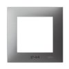 SZAFIR Ramka 1 pojedyncza do łączników IP-44 szary mat RH-1Z/70 OSPEL