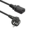 Qoltec Kabel zasilający IEC C13/SCHUKO 3x0.75mm² 1.5m