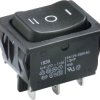 Marquardt 1839.1507 Przełącznik kołyskowy 1839.1507 250 V/AC 6 A 2 x wł/wył/wł IP40 zatrzask/0/zatrzask 1 szt.