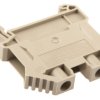 Kostka zaciskowa na szynie DIN RS PRO poziomy: Podwójny 22 → 8AWGŚruba raster: 8.1mm 65A 1 kV