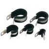 Cable clamp, closed, max. bundle Ø 25.4 mm, steel, (W) 16.3 mm, 211-15180