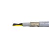 Kabel 6520 liczba żył 5 Ekranowane Alpha Wire 4 mm² 12 AWG Szary 500 ft Polichlorek winylu
