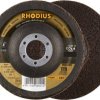 Rhodius 305305 RHODIUS VKSS WS, 2 sztuki filcowych tarcz kompaktowych 115 x 22,23 mm, kątowych, 4A-grubych, TOPline, wyp