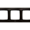 KARO Ramka 3 potrójna do wyłączników IP44 czekoladowy metalik RH-3S/40 OSPEL