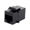 Encitech 2101-0115-01 Cat 5 RJ45 Connector 8P8C Twin Black 1pc