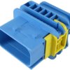 Plug, 12 pole, straight, 2 rows, blue, 4-1564414-1