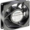 Wentylator osiowy X-Fan RAH9225S1, 230 V/AC, 34 m³/h, (D x S x W) 92 x 92 x 25 mm