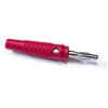 Mueller BU-32616-2 Jack Plug Red Nickel-Plated Strain Relief Clamp