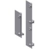 Part front panel, die-cast aluminum, (W) 50.5 mm, 10 HP, TFP AG 3 10