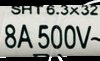 8020.5023 Miniature fuse, 6.3 x 32 mm, slow-blow (t), 16 A