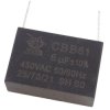 Kondensator rozruchowy do silnika 6µF 450VAC, CBB61, do druku, raster 42mm, 48 × 26 × 37 mm