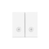 SIMON 55 Klawisz podwójny z oczkami z piktogramami krzyżowymi do: SW7/2L2M biały mat TKW7/2L2/111 KONTAKT SIMON