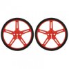 Koła 70x8mm - czerwone - Pololu 1426