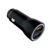 Ładowarka sam. 2x USB z technologią szybkiego ładowania Qualcomm 3.0
