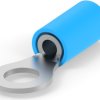 Insulated ring cable lug, 1.25-2.0 mm², AWG 16 to 14, 5 mm, blue, 320574