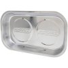 KS Tools 800.0151 Stainless Steel Magnetic Tray, 140X240mm