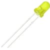 Dioda LED 3mm żółta dyfuzyjna migająca, jasność 60mcd