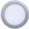 Oprawa schodowa LED SILVER OW 3W 200lm 220-240V AC 120 stopni IP65 okrągła, mleczna osłonka, ciepły biały, szara LD-OSSLOW3W-80