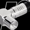 FSQW3L IEC angled compression connector 6.0 - 6.2 mm