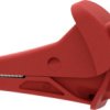 Zacisk krokodylowy Electro PJP 5104-IEC-CD1-R 5104-IEC-CD1-R Maksymalny zakres zacisku: 25 mm Długość: 91 mm czerwony 1