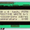 AC-2004B FHW K/W E6 C wyświetlacz alfanumeryczny LCD 20x4