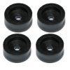 NOGA-G-D/4 Nóżka gumowa, przykręcana duża - średnica 20mm; wysokość 8.3mm - czarna - komplet 4 sztuki