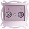 Impresja Gniazdo Antenowe Rtv Przelotowe 16Db Tytan Gpa-16Yp/M/23