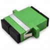 Adapter światłowodowy SM SC/APC-SC/APC duplex OS2 zielony NEKU