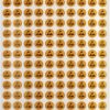 Wolfgang Warmbier Logo ESD 250 szt. żółty, czarny (Ø) 10 mm 2850,10 samoprzylepna