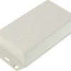 ABS enclosure, (L x W x H) 112 x 64 x 28 mm, light gray (RAL 7035), IP54, 1591XXBFLGY