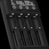1001-0122 Desktop charger Lithium 4, NiMh, Li-Ion, LiFePO4, LCD, 4 slots