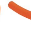 Protection and insulating grommet, inside Ø 3 mm, L 25 mm, orange, PCR, -30 to 90 °C, 02010004005