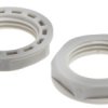 Nakrętka do dławnic kablowych gwint: PG11 Nylon 66 Szary IP68 RS PRO
