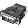 Hama 00200338 Adapter DVI HDMI 1Xukplug-1XDVI-Dplug Black Audio Video Adapters