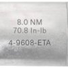 Adapter momentu Bernstein Tools for Electronics 4-9608-ETA, 1/4