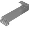 Uchwyt z blachy nierdzewnej pod karpiówkę, wydłużony 409mm - K-44-W