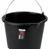 Wiadro budowlane ogrodowe gospodarcze 12L z uchwytem i lejkiem Schmith