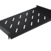Półka stała 19cali 1U głębokość 250mm V RAL9004