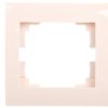 Logi Ramka Pojedyncza Pozioma Kremowy 021460003 25176