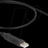 66453 Adapter cable USB 2.0 to serial RS232 female, FTDI, 0.50 m