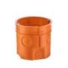 Puszka podtynkowa Z60DFw 60 mm głęboka z wkrętami pomarańczowa 33035008 SIMET