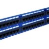 Panel 19, 48 X Rj45 Utp Kat. 5E (2U) Niebieski Dcn/Ppfa652k488c5e