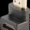 41085 HDMI plug to HDMI port adapter, 90°