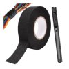 Taśma Parciana Izolacyjna 19mm x 15m Czarna + Nożyk Introligatorski 9mm
