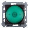 Simon 54 Sygnalizator świetlny LED zielone światło antracyt DSS3.01/48