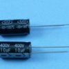 10uF/400V 100SZT 10x17 105° LEA ELKO